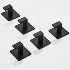 Flybath Coat Hook SUS 304 Stainless Steel Towel Robe Hooks Square Bathroom - Image 8