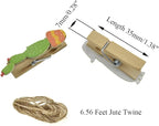 HAHIYO Cactus Painted Mini Wooden Clothespin Clip - Image 2