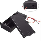 10Pcs Plastic 18650 Battery Storage Case 2 Slots x 3.7V - Image 3