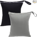 babygoal Travel Laundry Bags 2 Pack, Gym and Swimming-Washable Waterproof Wet by babygoal