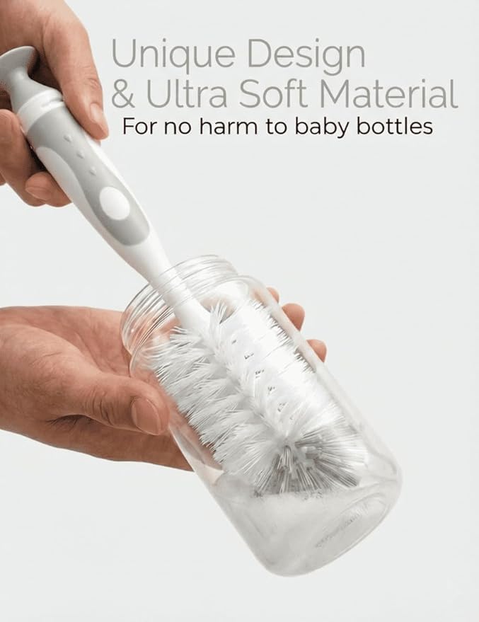 5 in 1 Cleaning Brush Set, Anivona Bottle Brush Cleaner, Water Bottle Brushes - Image 5