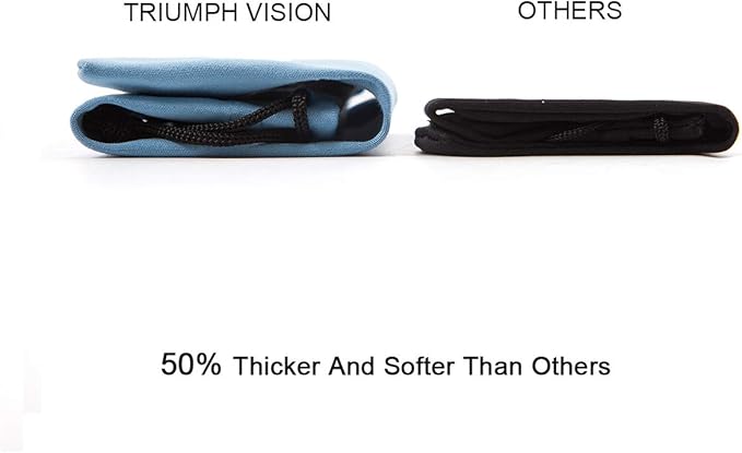 TRIUMPH VISION Soft Eyeglass Pouch 3 Pack - Image 3