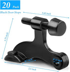 OBTANIM 20 Pack Hinge Pin Door Stopper Heavy Duty Metal Adjustable Door Stops - Image 2