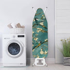 Almond Blossom Sparrow Steam Ironing Board Replacement Cover Retro Watercolor - Image 4