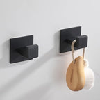 Flybath Coat Hook SUS 304 Stainless Steel Towel Robe Hooks Square Bathroom - Image 2