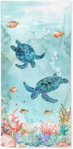 Sea Turtle Hand Towels Set of 2 - Image 4