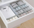 8pcs DIY Plastic Drawer Organizer Adjustable Drawer Dividers - Image 2