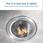 Maxware 4PCS Heavy Duty Stainless Steel Sink Strainer, Sink Basket Set - Image 5