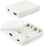 4 AA Battery Holder Case with Switch USB Port by MerryChristmasGifts