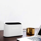 SUBEKYU 0.4 Gal Mini Countertop Trash Can, Small Desktop Garbage Can - Image 8