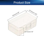 Heyiarbeit Battery Organizer Box PP Battery Storage Case Battery Holder Storage - Image 2