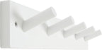 SKOLOO Wooden Wall Mounted Coat Rack, 5 Pegs Bamboo Wall Hook by SKOLOO