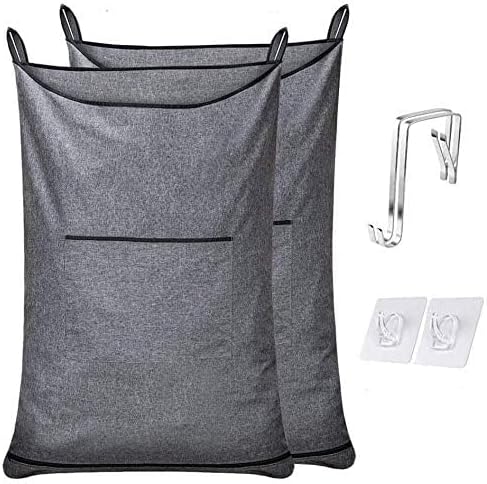 XL Hanging Hamper, Over The Door Hamper - Image 3