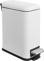 Bathroom Trash Can with Lid，5 Liter / 1.3 Gallon Small Trash Can with Removable by JM%C2%B7YIPENG