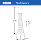 HOMOTEK 12 Pack Spring Door Stopper - Image 5