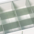 8pcs DIY Plastic Drawer Organizer Adjustable Drawer Dividers - Image 4