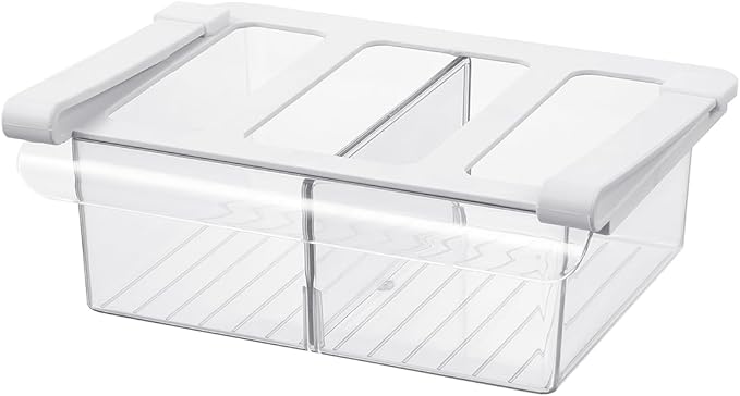 Pull-Out Fridge Drawer Organizer by Bronkeeper