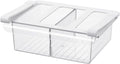Pull-Out Fridge Drawer Organizer by Bronkeeper