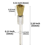20PCS Brass Wire Brushes - Image 4