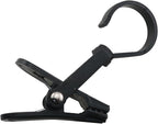 TAODAN 10PCS Multipurpose Plastic Clip Length 4.13 Inch Black Clothes Peg - Image 4