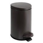 TIPGO Small Trash Can with Lid Soft Close, 4.5 Liters / 1.2 Gallon Bathroom by TIPGO