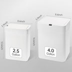 2 Pack Bathroom Trash Can with Lid - Image 2