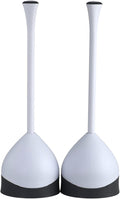 Clorox Toilet Plunger with Hideaway Caddy, Bathroom Accessories, Toilet by Clorox