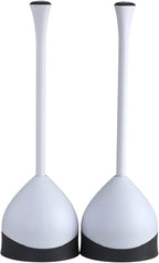 Clorox Toilet Plunger with Hideaway Caddy, Bathroom Accessories, Toilet by Clorox