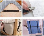 Goodtimes Ironing Board Cover Clips, Adjustable Ironing Board Pad Braces - Image 8