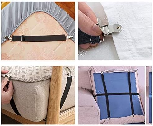 Goodtimes Ironing Board Cover Clips, Adjustable Ironing Board Pad Braces - Image 8
