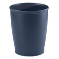 mDesign Small Plastic Bathroom Garbage Can by mDesign