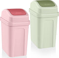 Sumind 2 Pcs 1.8 Gallon Bathroom Trash Can by Sumind