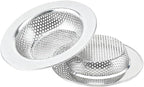 2 Pack Upgraded Double-Layer Kitchen Sink Strainer by JANE%27S+CUTIE