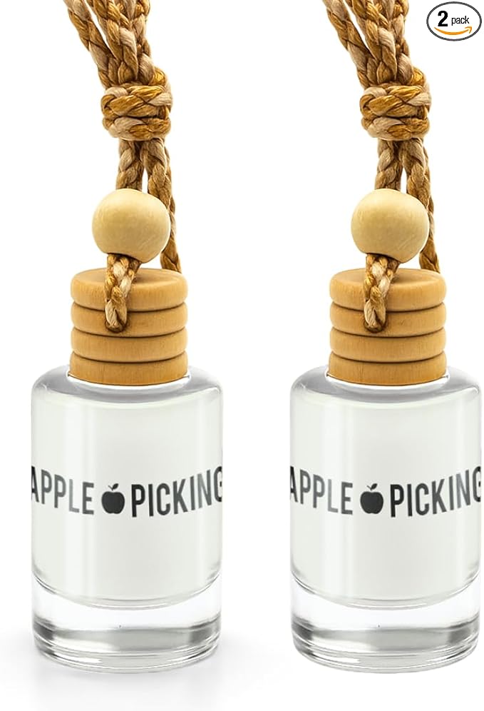 Fresh Autumn Apple Scented Car & Closet Air Freshener – Hanging Essential Oil by Unknown