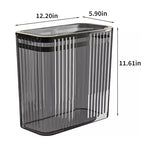 Bathroom Trash Can with Lid3.5 Gallon Garbage Can，for Bedroom, Plastic Slim - Image 7