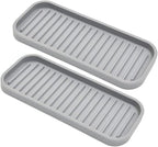 Silicone Sponge Holder 2 Pack, Dish Soap Holder by Gosmol