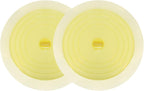 V-TOP Bathtub Drain Plug 2 Pack, 6 inches Large Silicone Tub Stopper Hair by V-TOP