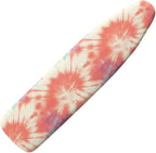 Tie Dye Abstract Steam Ironing Board Cover Pink Gradient Standard Size 15" X 54" by Daulesho
