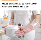 Dishwashing Cleaning Gloves Tear-Resistant Rubber Household Cleaning Gloves - Image 7