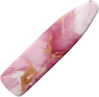 Pink Marble Ironing Board Cover Extra Iron Board Cover Protector Novelty Gifts by KUIFORTI