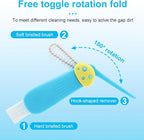 3 in 1 Multifunctional Lid Gap Cleaning Brush Set - Image 3