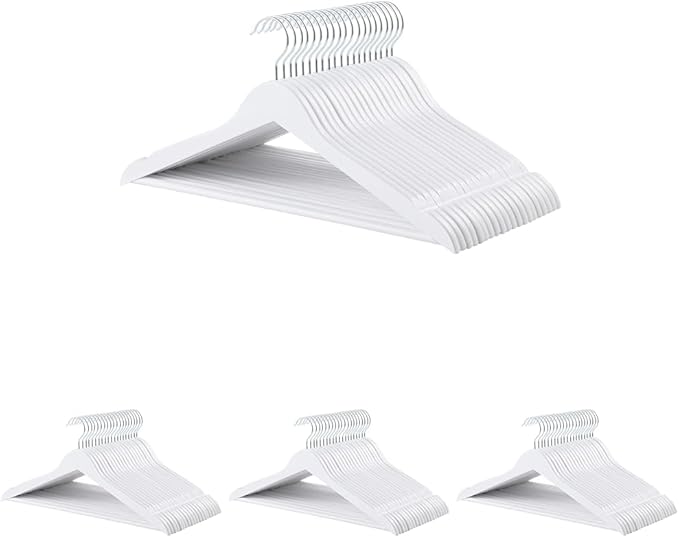 Amazon Basics Durable Wooden Clothes Hangers by AmazonBasics