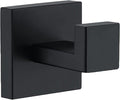 Towel Hooks for Bathrooms, Matte Black Towel Hook for Kitchen Bathroom by Delarkusi