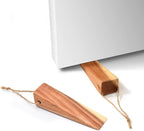 Wooden Door Stoppers, Large Wood Door Wedges - Image 5