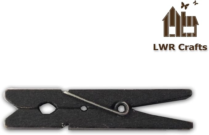 LWR CRAFTS Wooden Small Clothespins 1-7/8" 4.8cm 50 Pieces Per Pack - Image 13