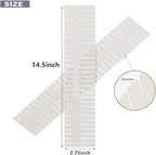 44Pcs Drawer Dividers with Fixing Buckle, Adjustable Drawer Organizer Storage - Image 2