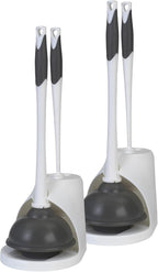 Clorox Toilet Plunger and Bowl Brush Combo Set by Clorox
