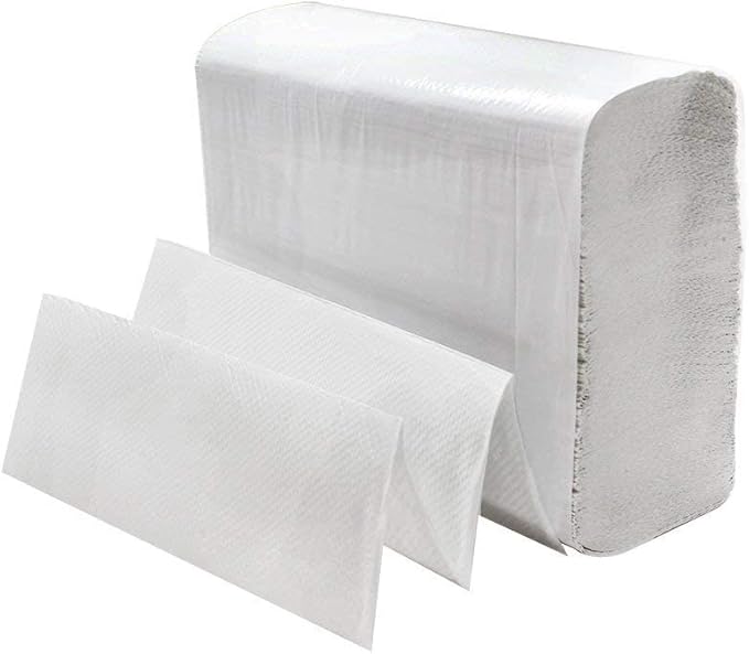 Perfect Stix White MultiFold Paper Towels- Pack of 4-250ct. Total 1000 Towels. by PerfectStixLLC