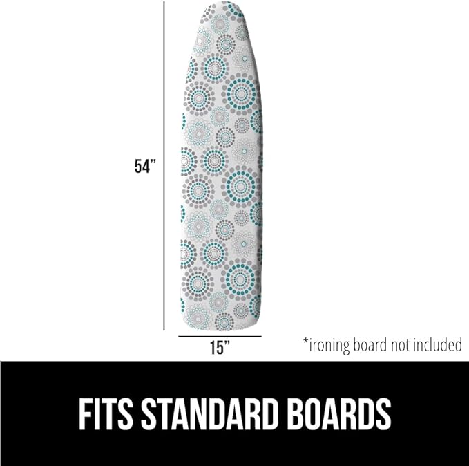 GORILLA GRIP The Original Ironing Board Cover and Pad, Silicone Coating - Image 6