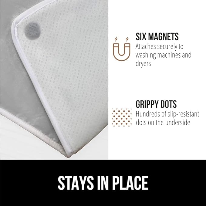 GORILLA GRIP Ironing Mat, Portable Iron Pad, Magnetic Cover - Image 4